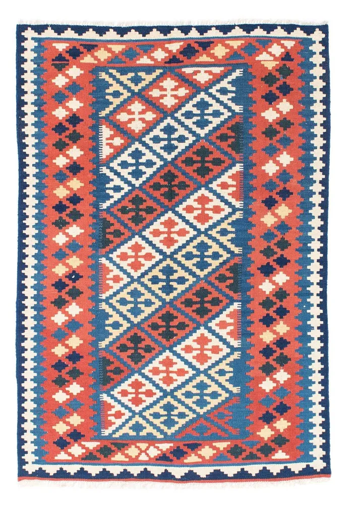 Kelimteppe - Orientalsk - 170 x 115 cm - blå