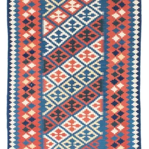 Kelimteppe - Orientalsk - 170 x 115 cm - blå