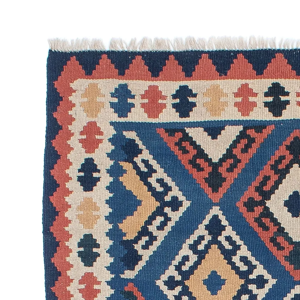 Kelimteppe - Orientalsk - 172 x 115 cm - blå