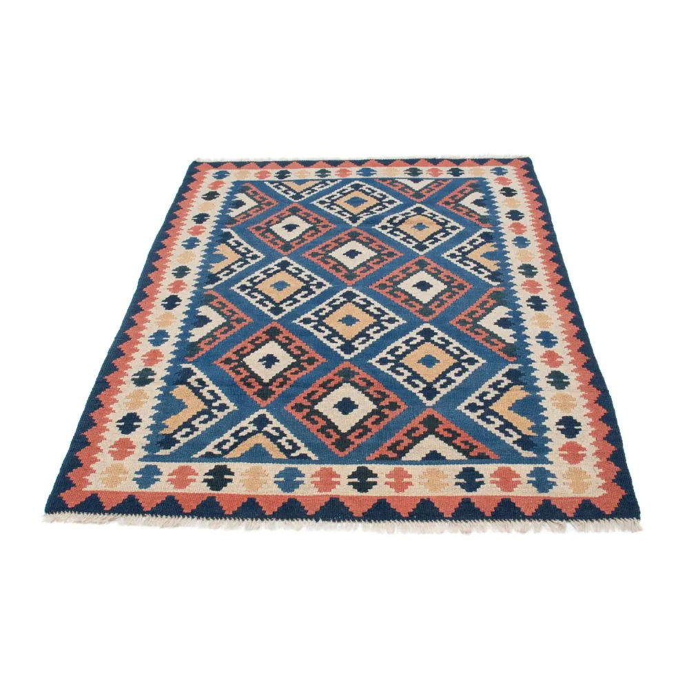 Kelimteppe - Orientalsk - 172 x 115 cm - blå