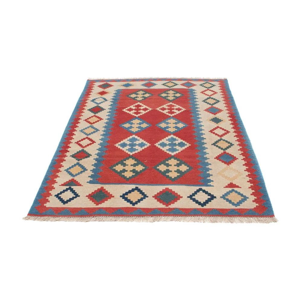Kelimteppe - Orientalsk - 172 x 117 cm - mørk rød