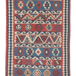 Kelimteppe - Orientalsk - 173 x 109 cm - flerfarget
