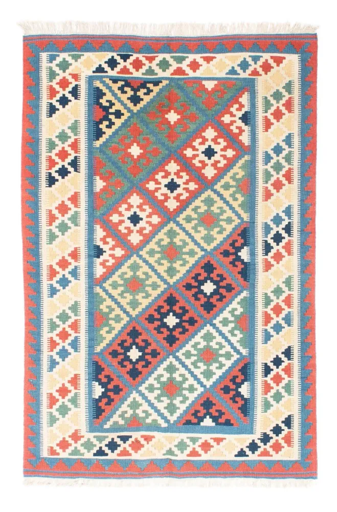Kelimteppe - Orientalsk - 173 x 130 cm - blå