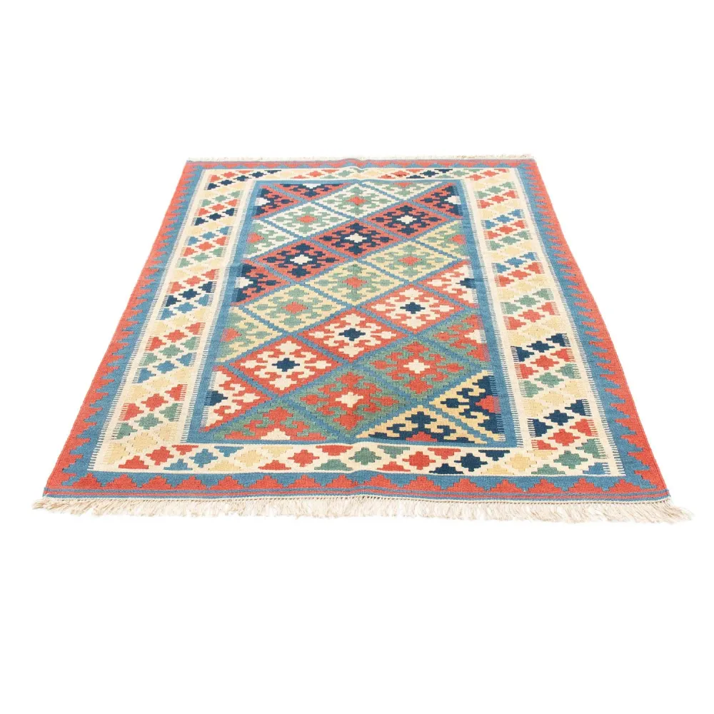 Kelimteppe - Orientalsk - 173 x 130 cm - blå