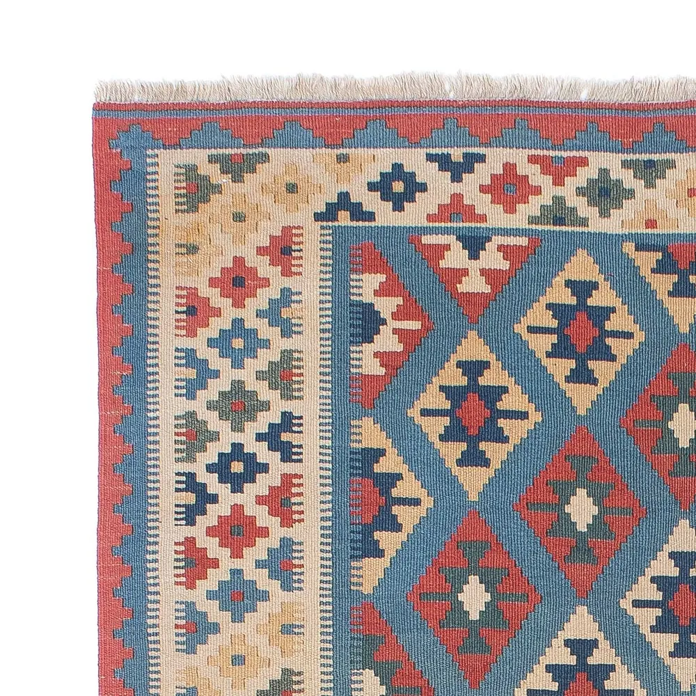 Kelimteppe - Orientalsk - 174 x 123 cm - blå