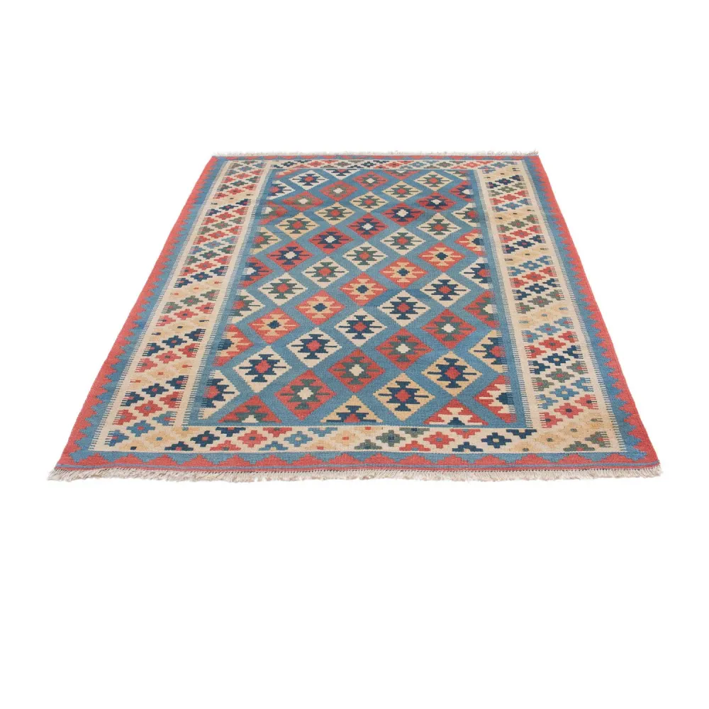 Kelimteppe - Orientalsk - 174 x 123 cm - blå