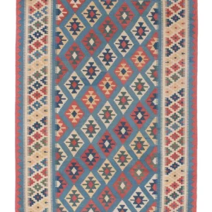 Kelimteppe - Orientalsk - 174 x 123 cm - blå