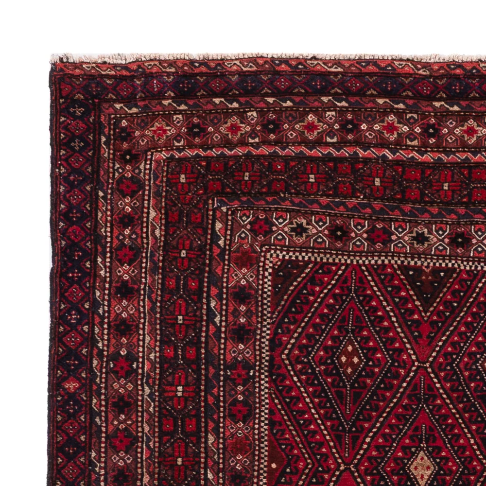 Kelimteppe - Orientalsk - 174 x 149 cm - mørk rød