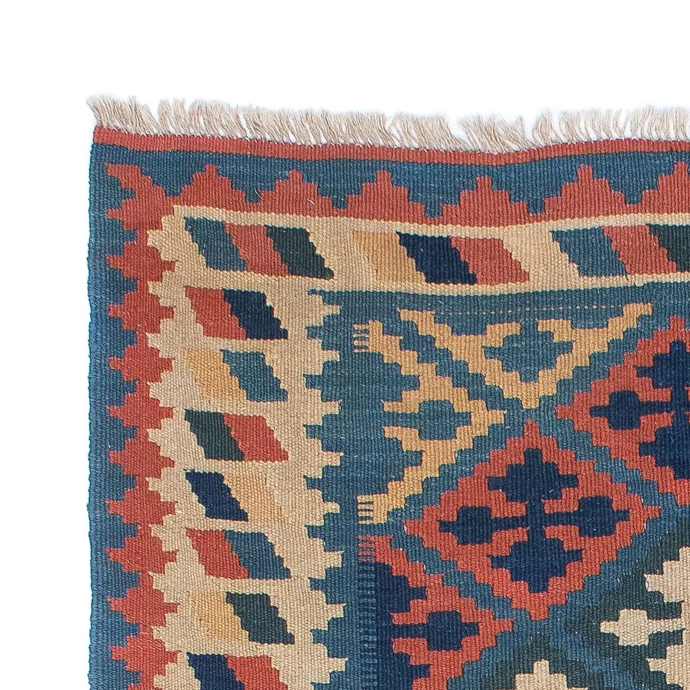 Kelimteppe - Orientalsk - 175 x 116 cm - blå