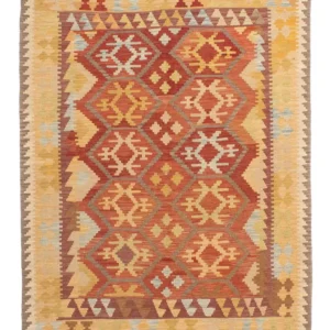 Kelimteppe - Orientalsk - 175 x 117 cm - blå