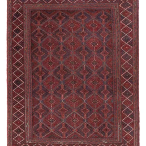 Kelimteppe - Orientalsk - 175 x 141 cm - mørk rød