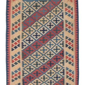 Kelimteppe - Orientalsk - 176 x 122 cm - flerfarget