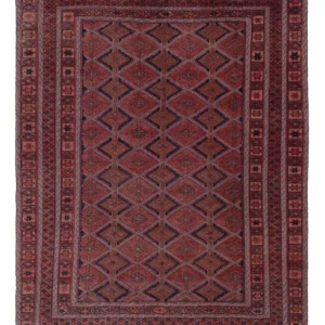 Kelimteppe - Orientalsk - 177 x 148 cm - mørk rød