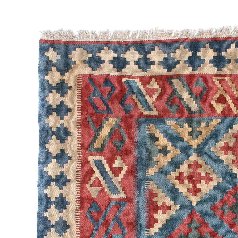 Kelimteppe - Orientalsk - 178 x 128 cm - blå