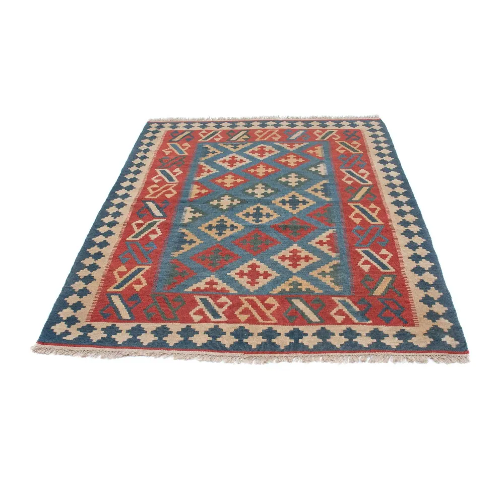 Kelimteppe - Orientalsk - 178 x 128 cm - blå