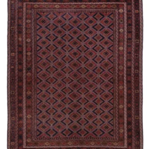 Kelimteppe - Orientalsk - 178 x 146 cm - mørk rød