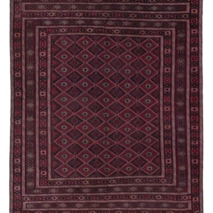 Kelimteppe - Orientalsk - 178 x 155 cm - mørk rød