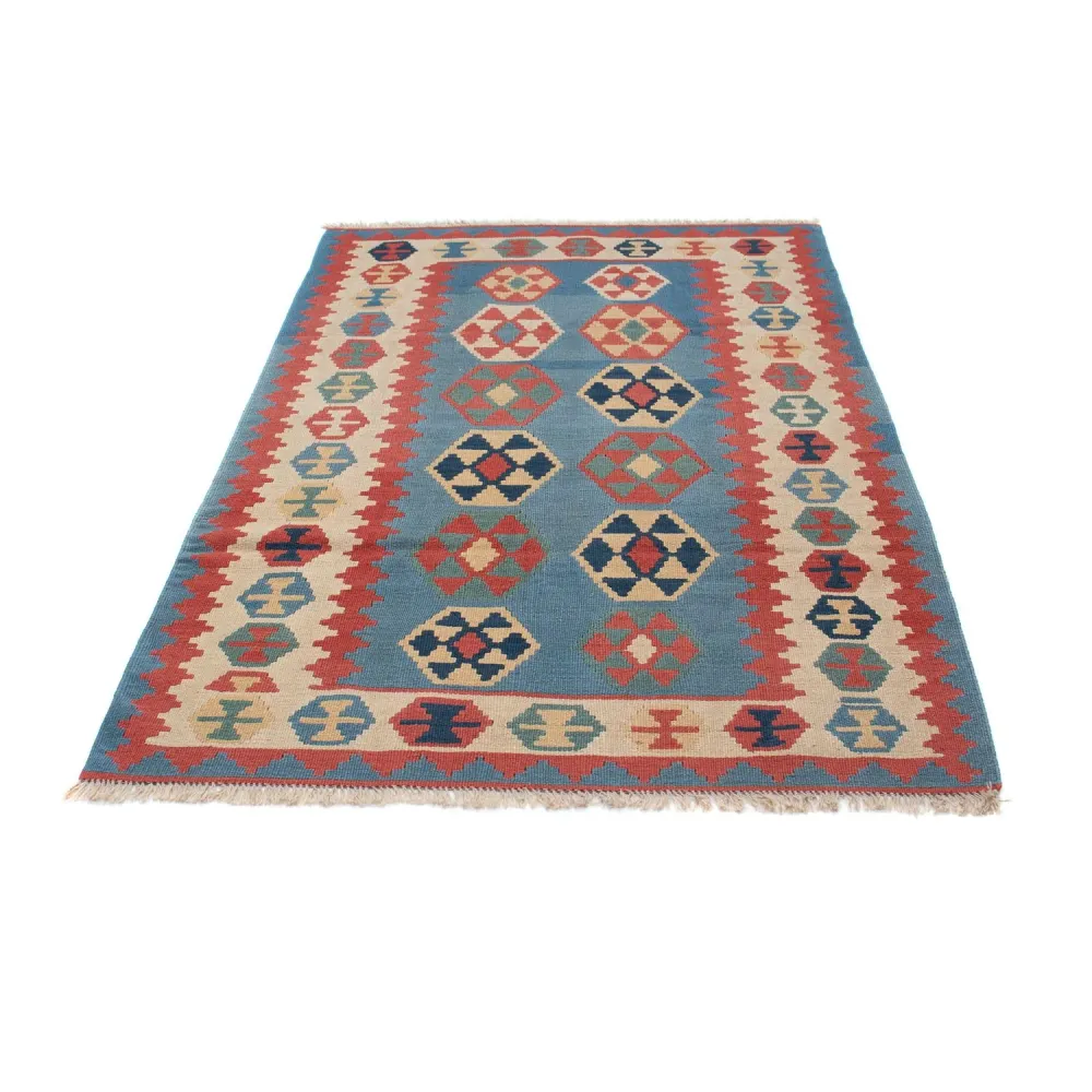 Kelimteppe - Orientalsk - 179 x 108 cm - blå