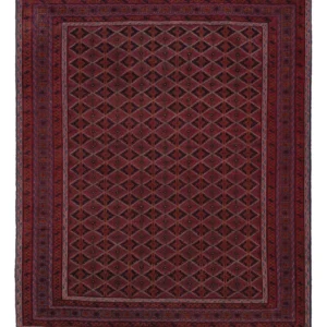 Kelimteppe - Orientalsk - 179 x 151 cm - mørk rød