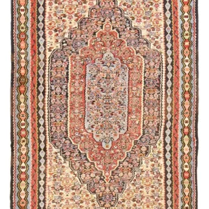 Kelimteppe - Orientalsk - 180 x 120 cm - lys beige