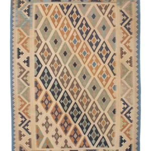 Kelimteppe - Orientalsk - 180 x 130 cm - flerfarget