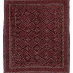 Kelimteppe - Orientalsk - 180 x 131 cm - mørk rød