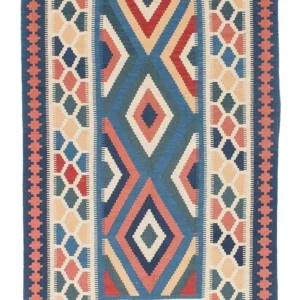 Kelimteppe - Orientalsk - 181 x 111 cm - flerfarget