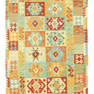 Kelimteppe - Orientalsk - 183 x 125 cm - farget
