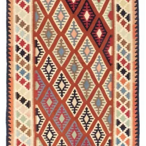 Kelimteppe - Orientalsk - 184 x 108 cm - beige