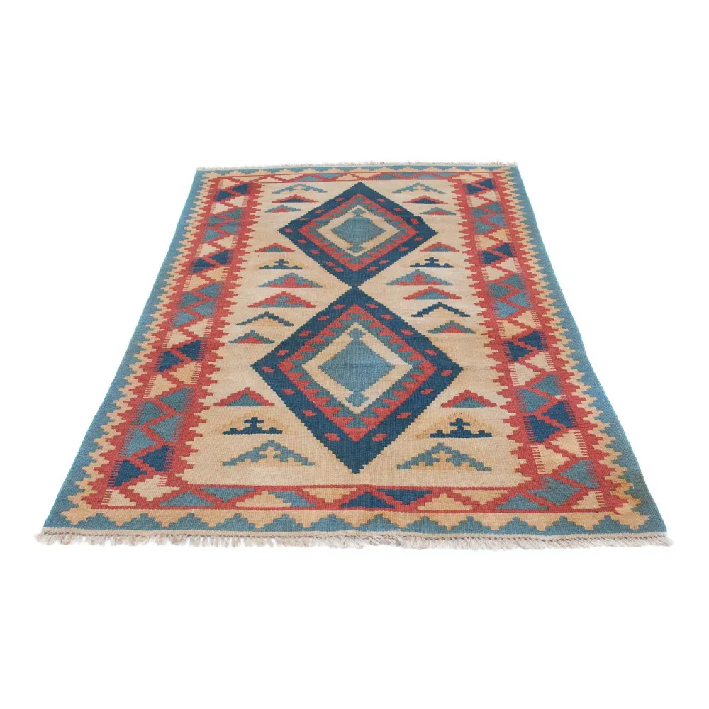 Kelimteppe - Orientalsk - 184 x 117 cm - lysebrun