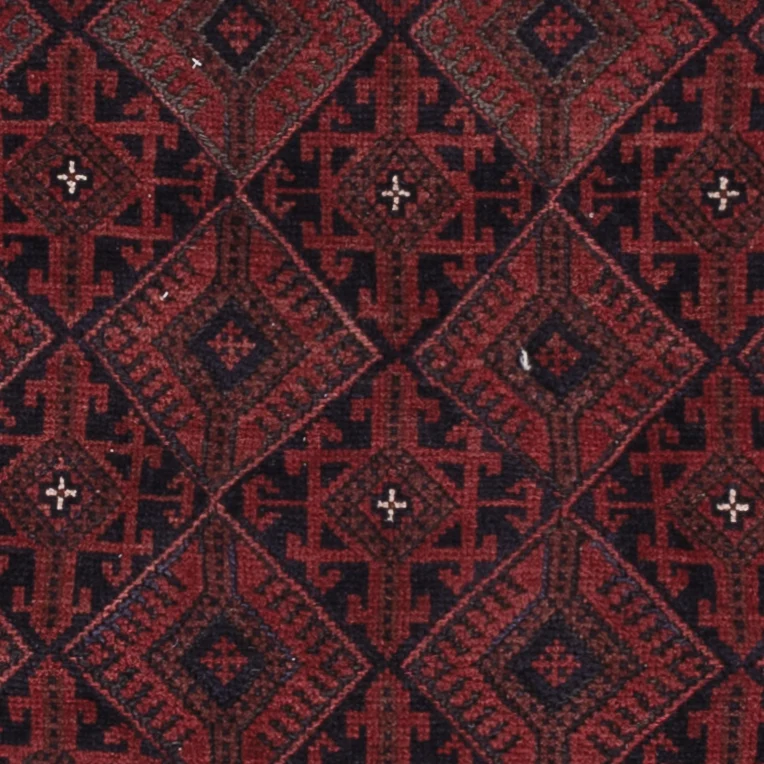 Kelimteppe - Orientalsk - 184 x 137 cm - mørk rød