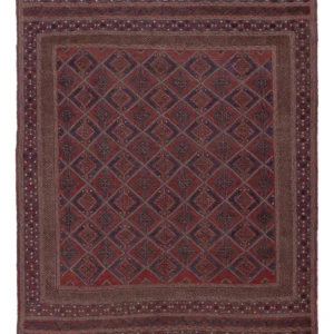 Kelimteppe - Orientalsk - 185 x 152 cm - rust