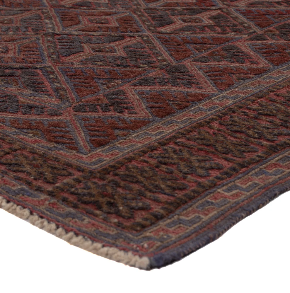 Kelimteppe - Orientalsk - 186 x 142 cm - rust