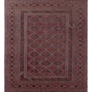 Kelimteppe - Orientalsk - 186 x 152 cm - flerfarget