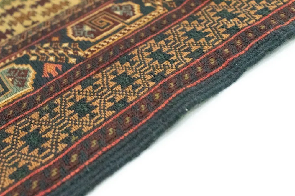 Kelimteppe - Orientalsk - 186 x 89 cm - brun
