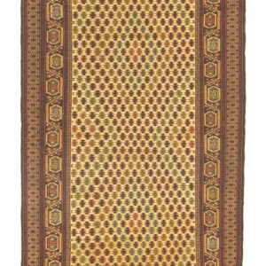 Kelimteppe - Orientalsk - 186 x 89 cm - brun