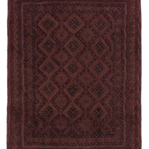 Kelimteppe - Orientalsk - 188 x 142 cm - mørk beige