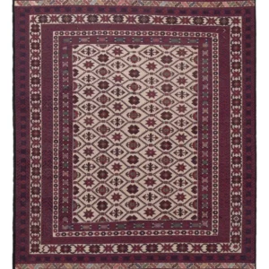 Kelimteppe - Orientalsk - 189 x 127 cm - flerfarget