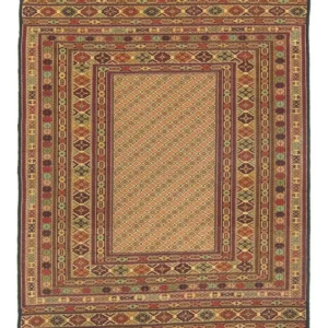 Kelimteppe - Orientalsk - 189 x 130 cm - brun