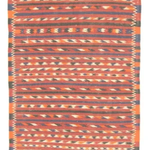 Kelimteppe - Orientalsk - 190 x 112 cm - brun