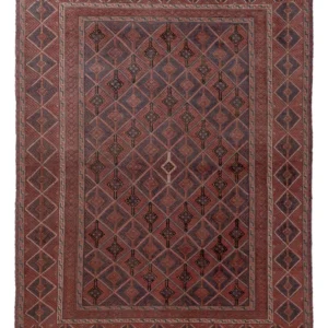Kelimteppe - Orientalsk - 190 x 145 cm - flerfarget