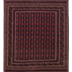 Kelimteppe - Orientalsk - 190 x 160 cm - mørk beige