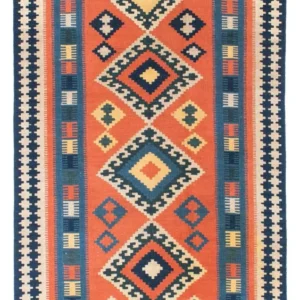 Kelimteppe - Orientalsk - 192 x 123 cm - rust