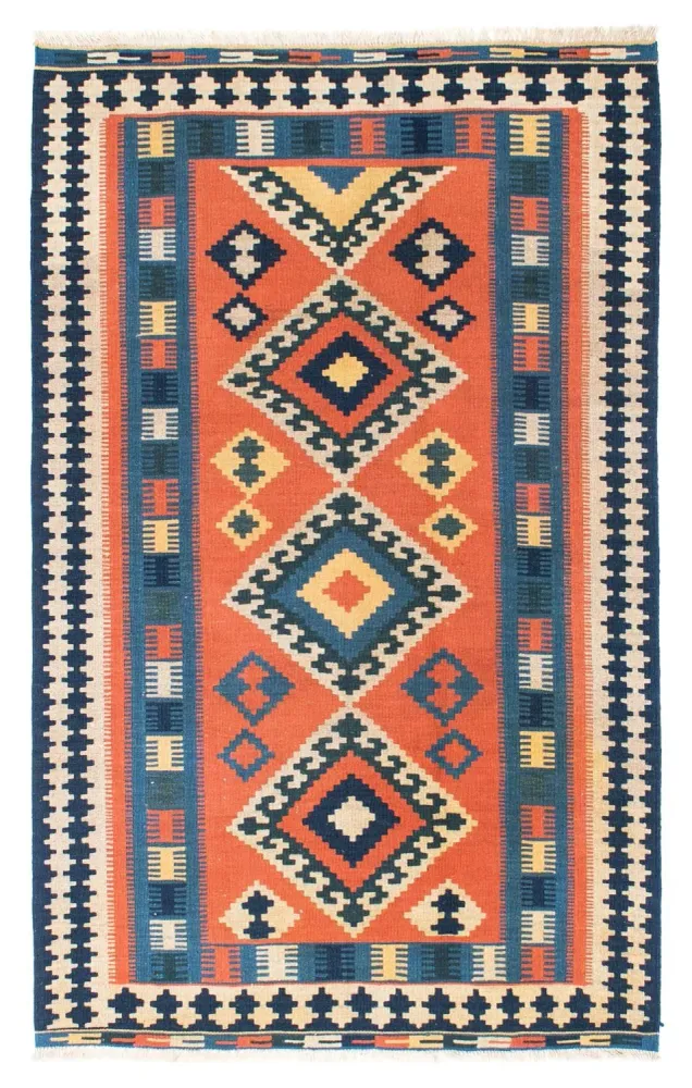 Kelimteppe - Orientalsk - 192 x 123 cm - rust