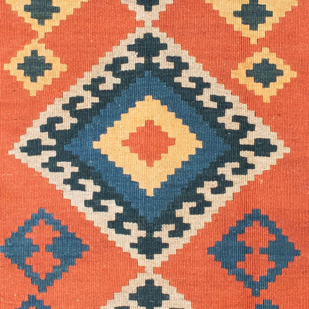 Kelimteppe - Orientalsk - 192 x 123 cm - rust