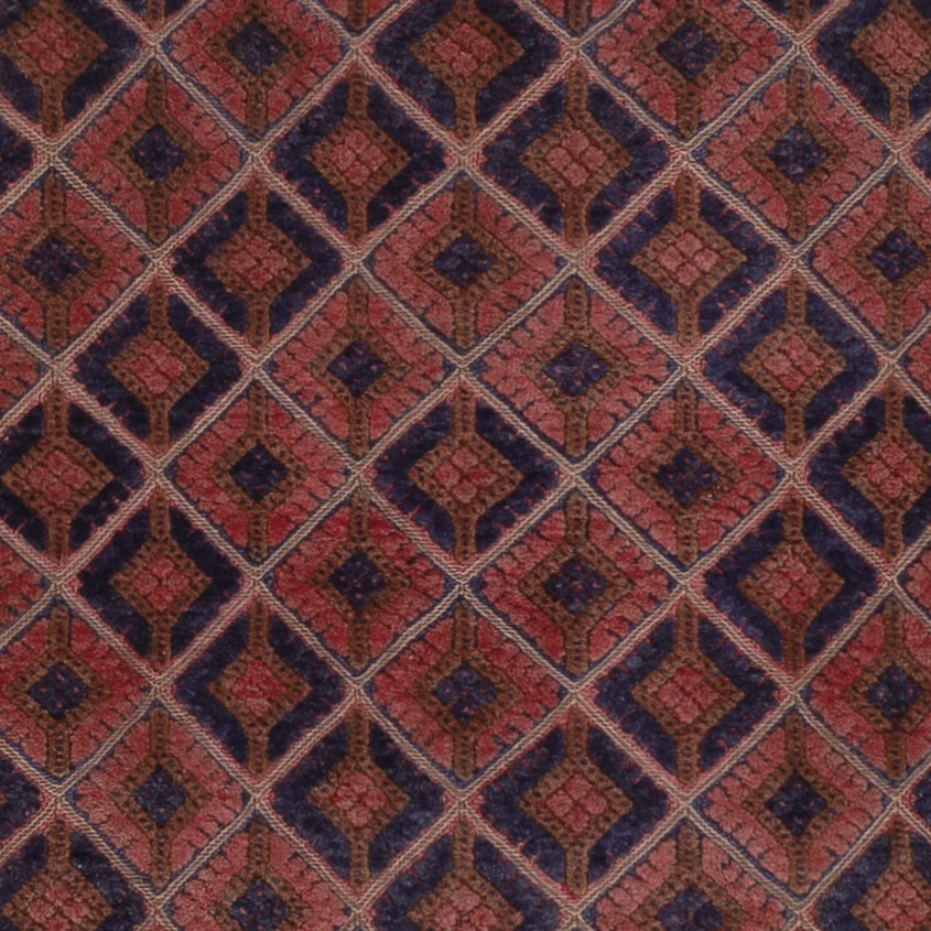 Kelimteppe - Orientalsk - 193 x 159 cm - mørk rød