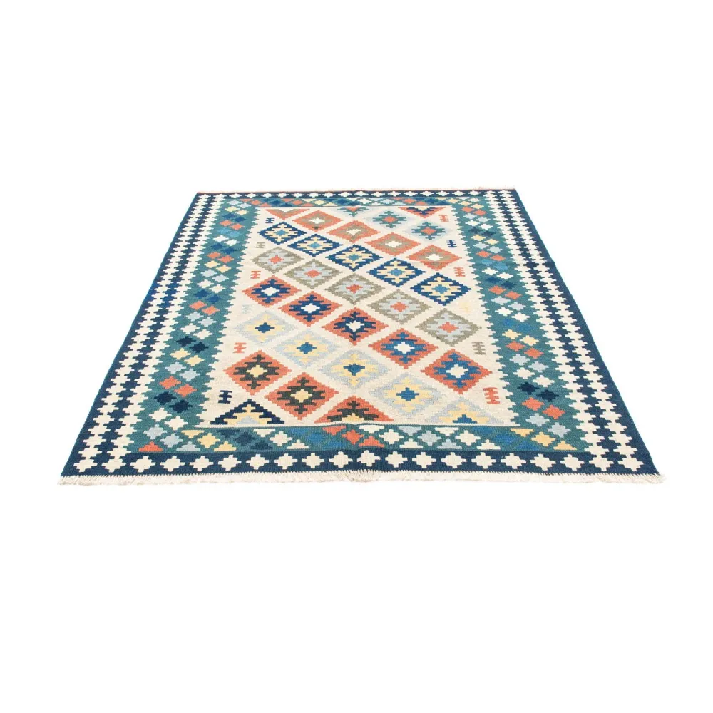 Kelimteppe - Orientalsk - 196 x 155 cm - beige