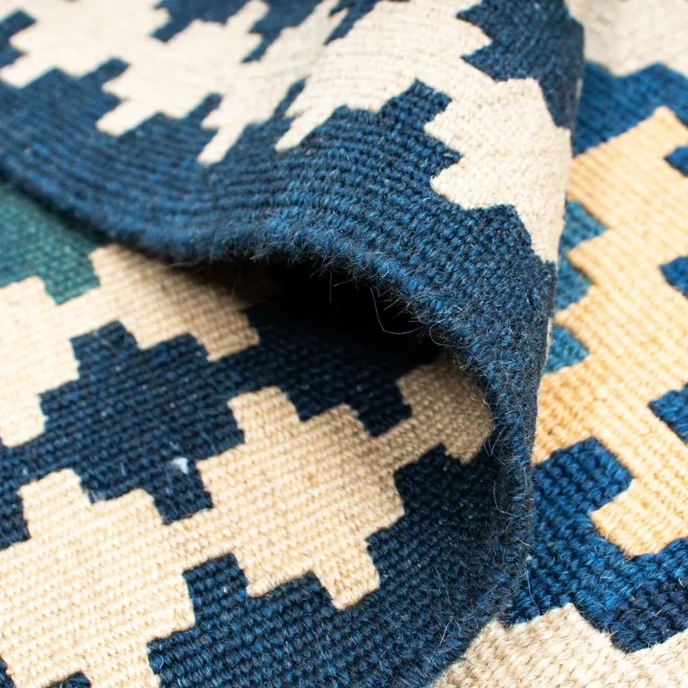 Kelimteppe - Orientalsk - 196 x 155 cm - beige