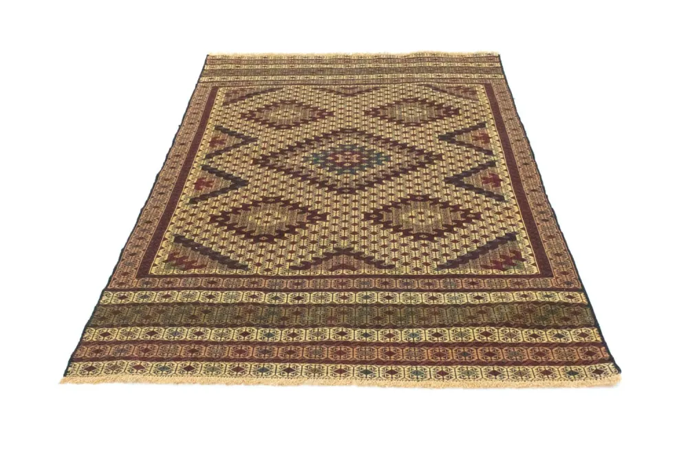 Kelimteppe - Orientalsk - 197 x 131 cm - flerfarget