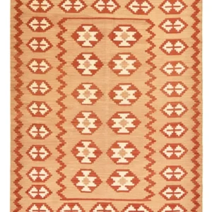 Kelimteppe - Orientalsk - 197 x 151 cm - flerfarget